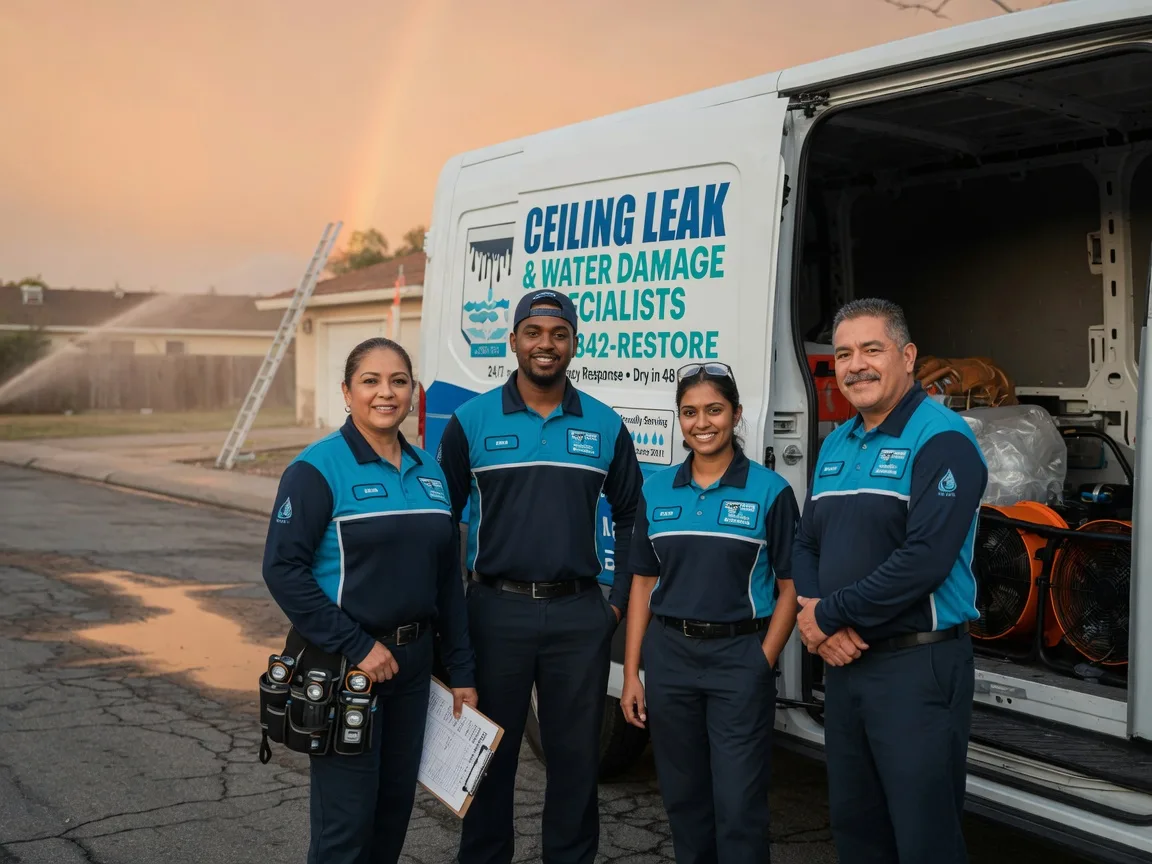 Ceiling Leak Cleanup company in Courtland, KS
