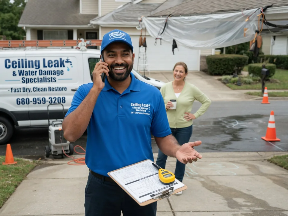 Ceiling Leak Cleanup Courtland, KS FAQs